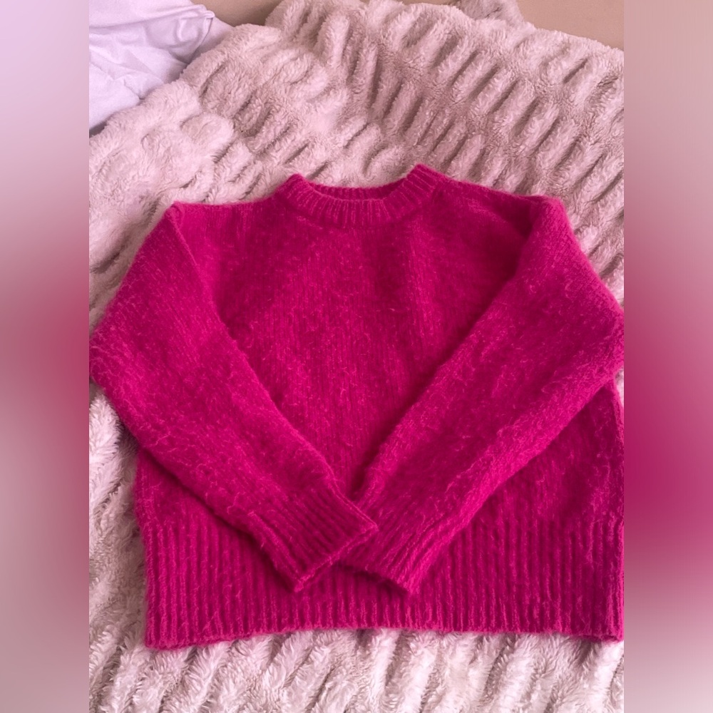 Hot Pink Super Soft Sweater
